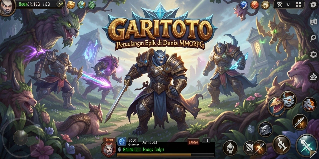 Gameplay GARITOTO yang menakjubkan dalam dunia MMORPG.