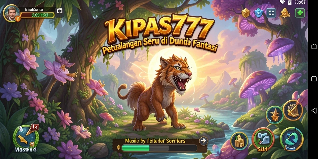 Gameplay KIPAS777 yang menampilkan petualangan mendebarkan dalam dunia fantasi.