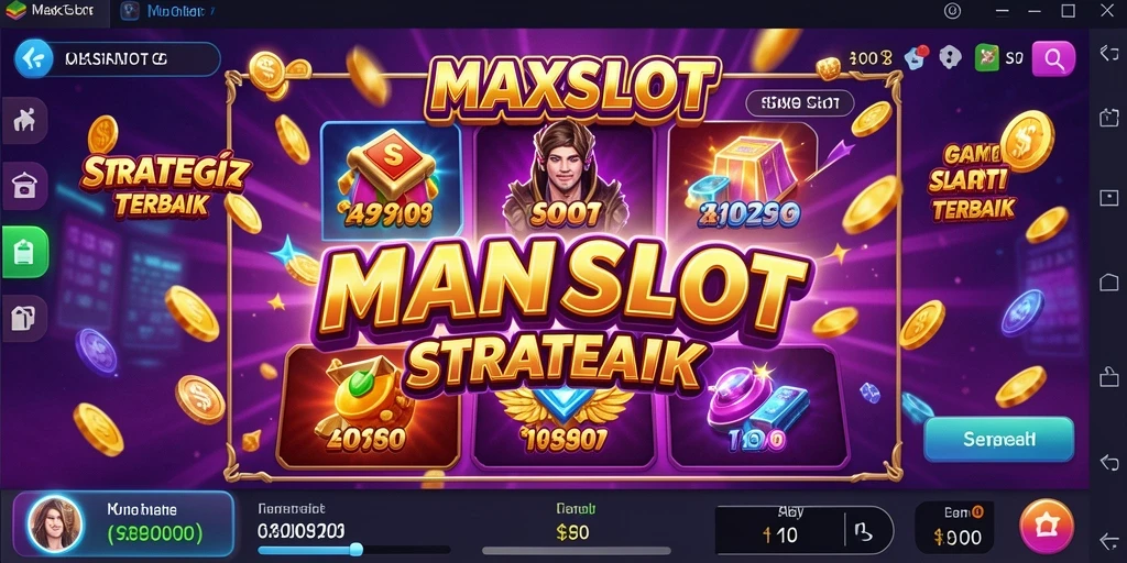 Screenshot gameplay <strong>MAXSLOT</strong> menampilkan aksi mendebarkan di mesin slot.