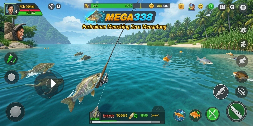 Tangkapan ikan yang spektakuler di MEGA338, tunjukkan keahlian memancing Anda.