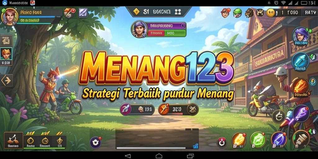 Tampilan seru gameplay MENANG123 yang penuh strategi.