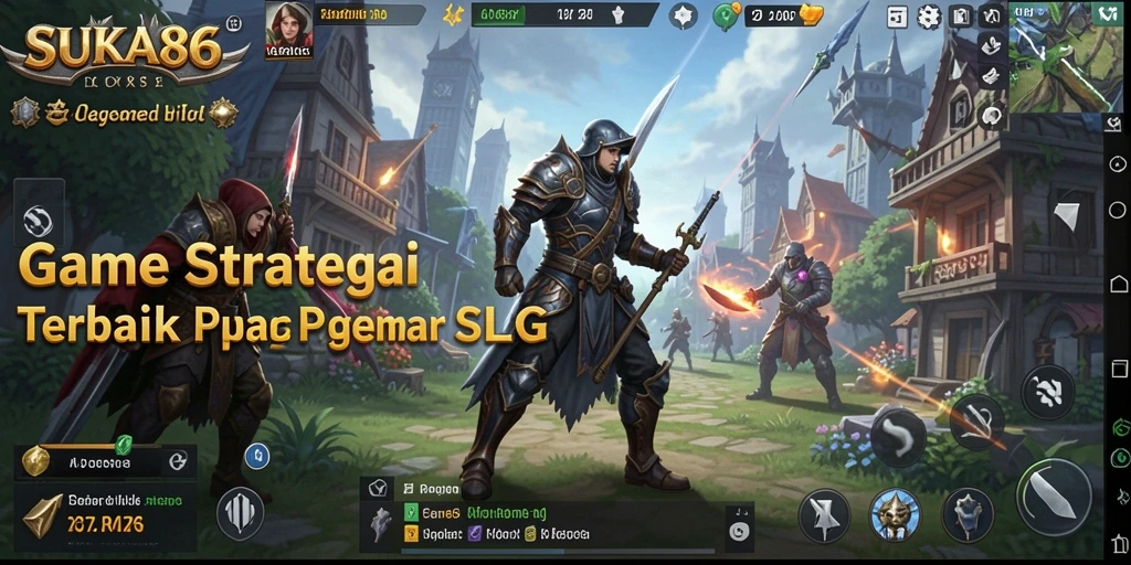 Tampilan gameplay seru dari SUKA86 saat pertempuran berlangsung.