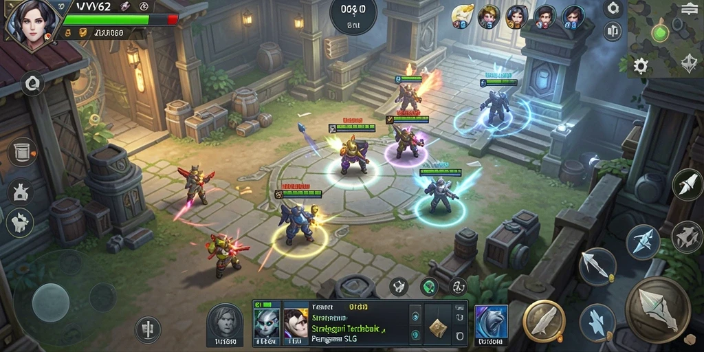 Tampilan gameplay SLG yang menakjubkan dari VV62.